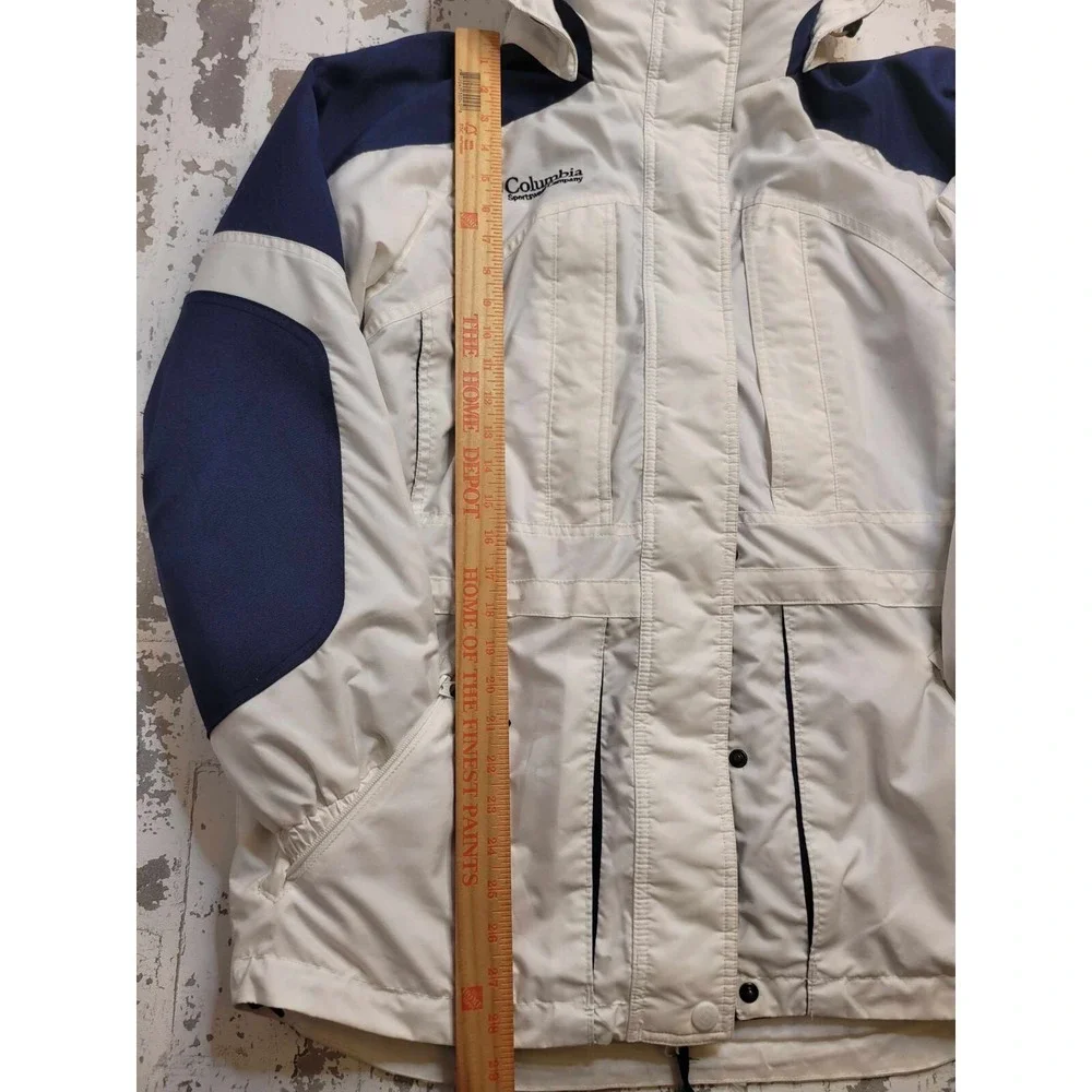 Columbia Outdoors Vintage Double Whammy 90's‎ Ski Jacket White Size M